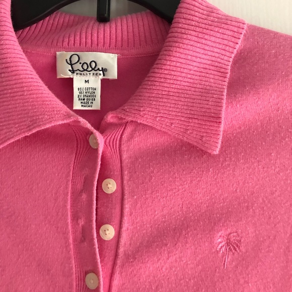Lilly Pulitzer Polo Top - Picture 2 of 3